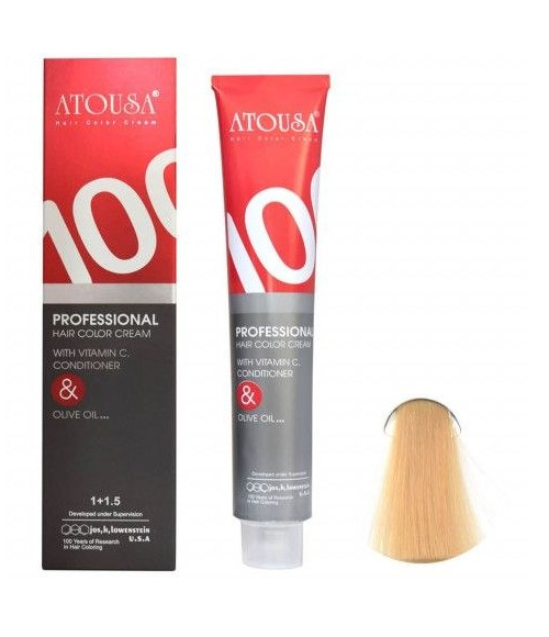 رنگ موی آتوسا 100 شماره 12.31 سوپر بژ پلاتینه Atousa Color