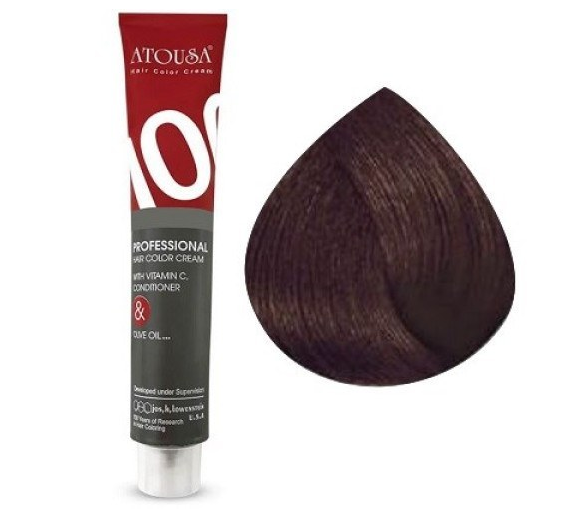 رنگ مو آتوسا شماره 5/47 حجم 100 میلی لیتر رنگ صندل چوب