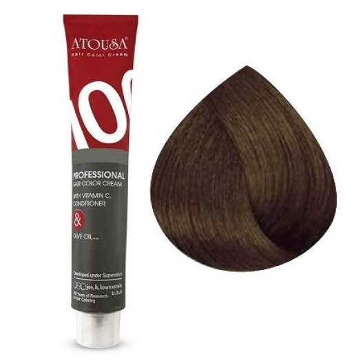 رنگ موی آتوسا 100 شماره NE5-6.00 بلوند تیره قوی Atousa Color