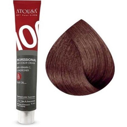 رنگ موی آتوسا 100 شماره 7.32 بلوند تنباکویی متوسط Atousa Color