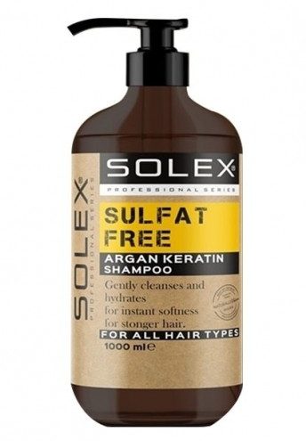 شامپو سولکس بدون سولفات حاوی روغن آرگان مناسب تمامی موها حجم1000 میل