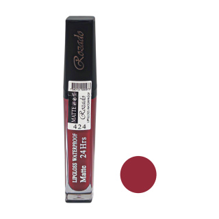 رژ لب مایع رزادو مدل Matte حجم 9 میلی لیتر کد 424