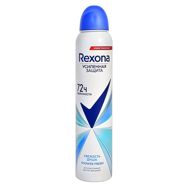 اسپری ضد تعریق زنانه رکسونا Rexona مدل shower fresh حجم 200 میل