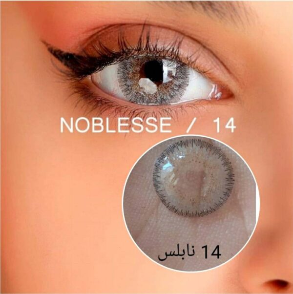 لنز رنگی نابلس شماره 14