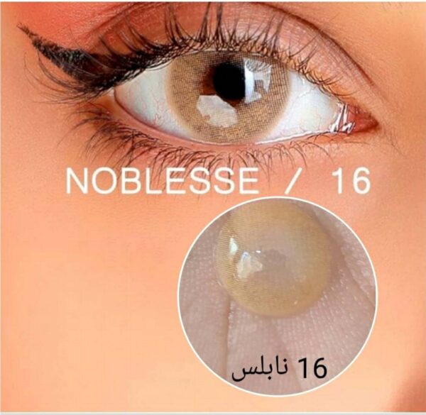 لنز رنگی نابلس شماره 16