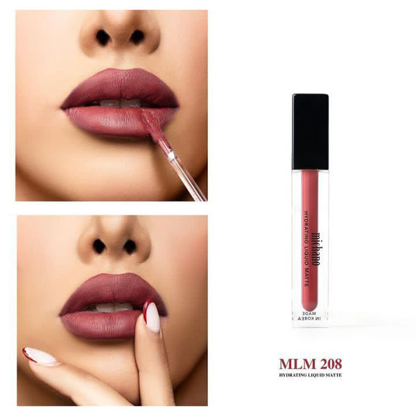 رژ لب مایع مات میچانو شماره MLM 208