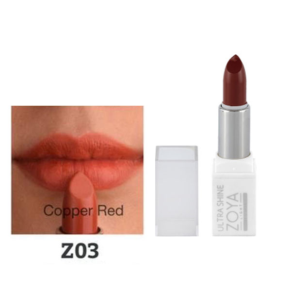 رژلب جامد براق زویا شماره Z03