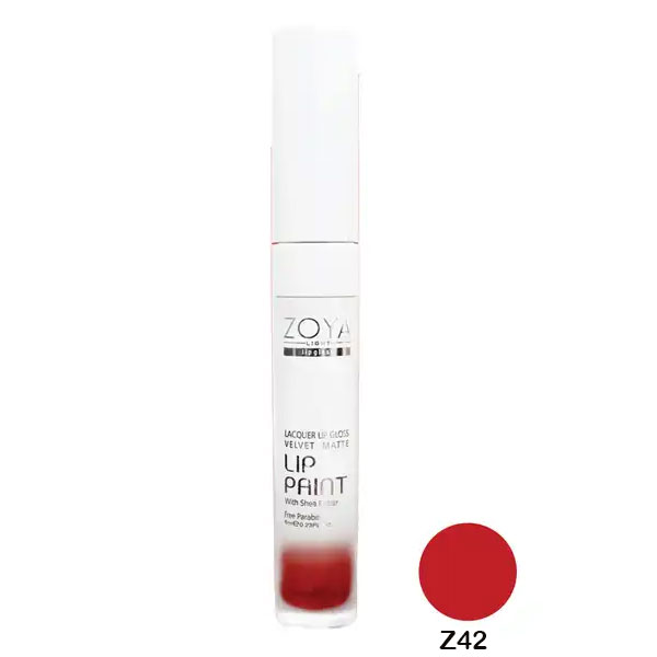 رژلب مایع مات زویا شماره Z42