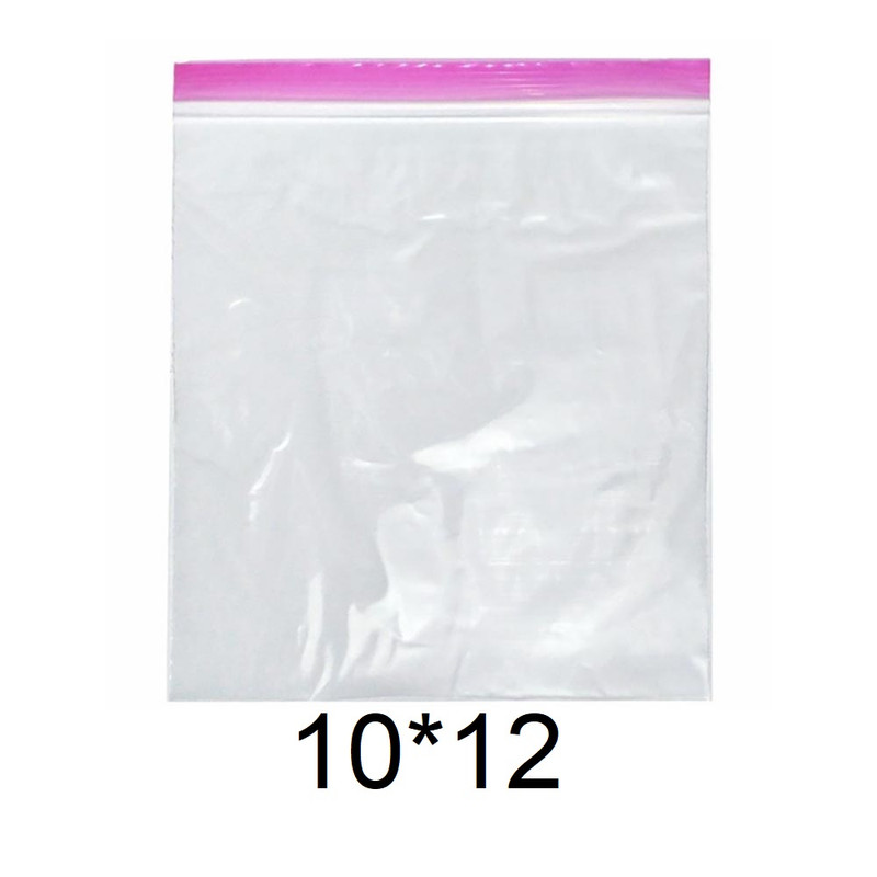  کیسه زیپ دار مدل دو زیپ کد 10x12 بسته 100 عددی