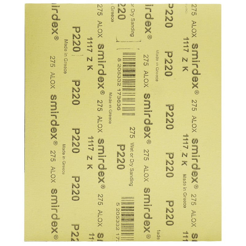 ورق سنباده اسمیردکس مدل P220 Alox