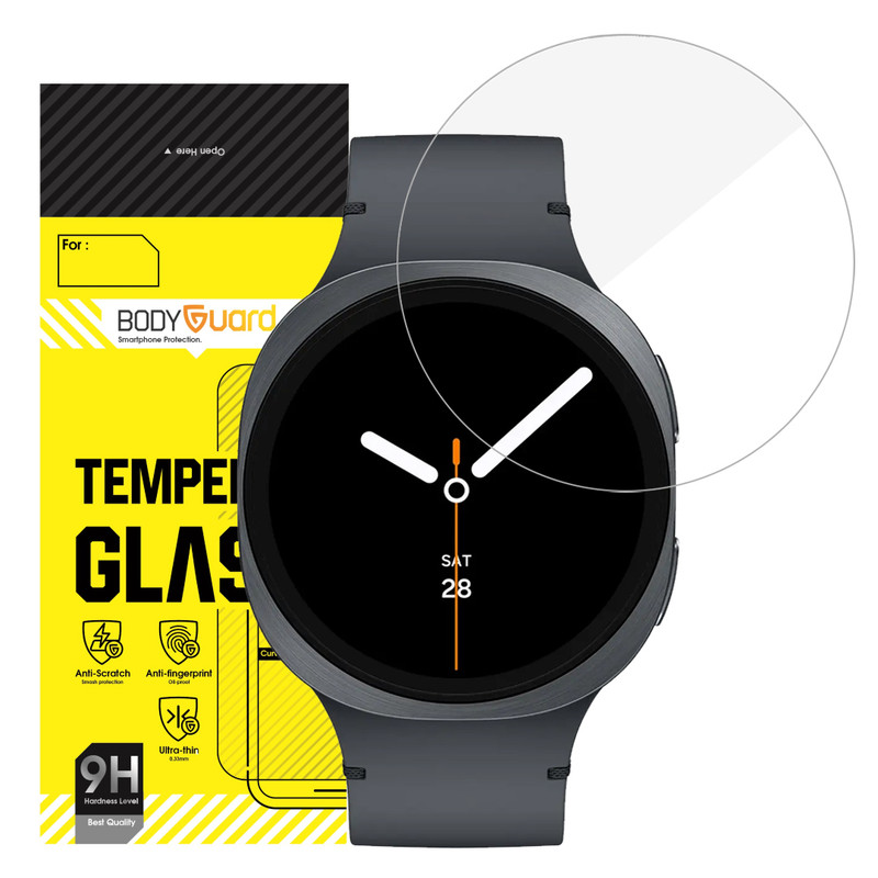 محافظ صفحه نمایش شیشه ای بادیگارد مدل GW مناسب برای ساعت هوشمند سامسونگ Galaxy Watch 8 44 mm