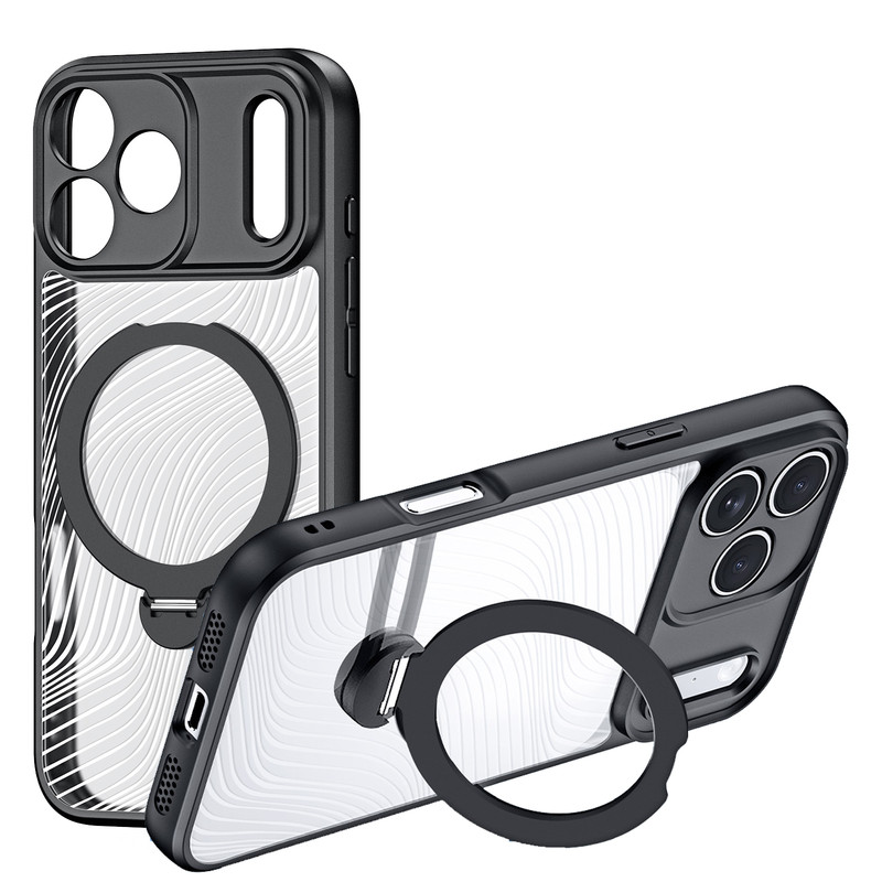 کاور بادیگارد مدل Wave Stand مناسب برای گوشی موبایل اپل iPhone 17 Pro Max