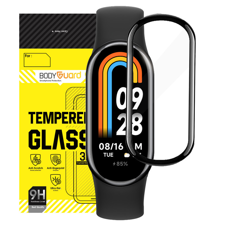 محافظ صفحه نمایش بادیگارد مدل PMMA مناسب برای ساعت هوشمند شیائومی Mi Band 9