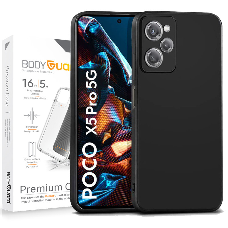 کاور بادیگارد مدل سیلیکونی مناسب برای گوشی موبایل شیائومی Poco X5 Pro