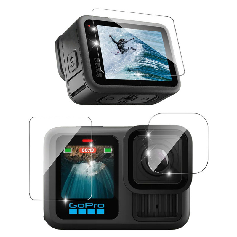 محافظ صفحه نمایش شیشه ای بادیگارد مدل GL مناسب برای دوربین گوپرو GoPro Hero 9 / 10 / 11 / 12 / 13