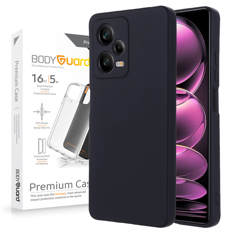 کاور بادیگارد مدل سیلیکونی مناسب برای گوشی موبایل شیائومی Redmi Note 12 Pro