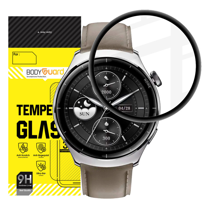 محافظ صفحه نمایش بادیگارد مدل PMMA مناسب برای ساعت هوشمند میبرو Lite 3 / Mibro Lite 3 Pro