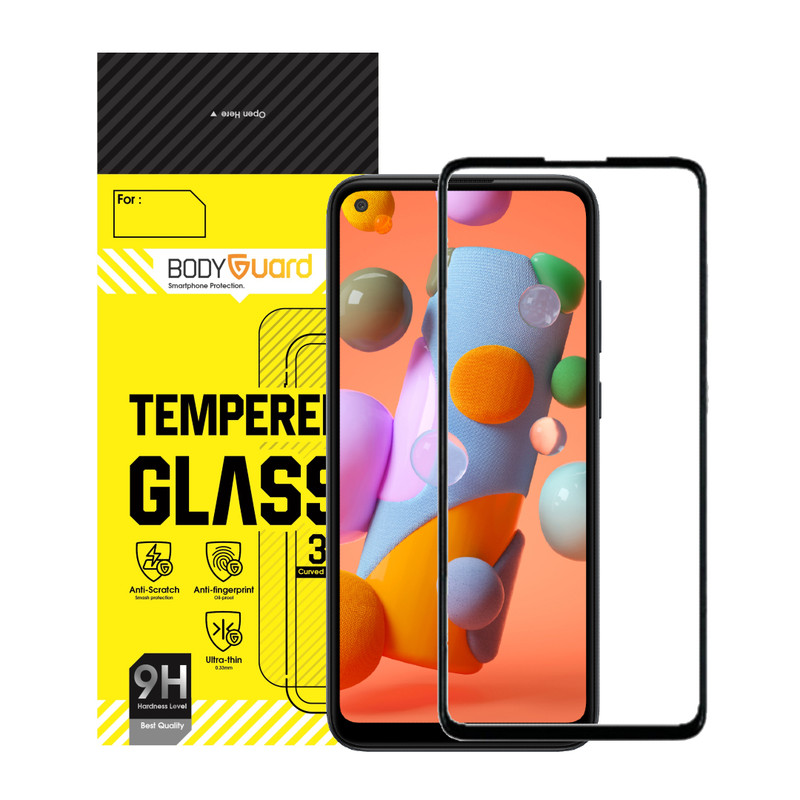 محافظ صفحه نمایش بادیگارد مدل FS مناسب برای گوشی موبایل سامسونگ Galaxy A11
