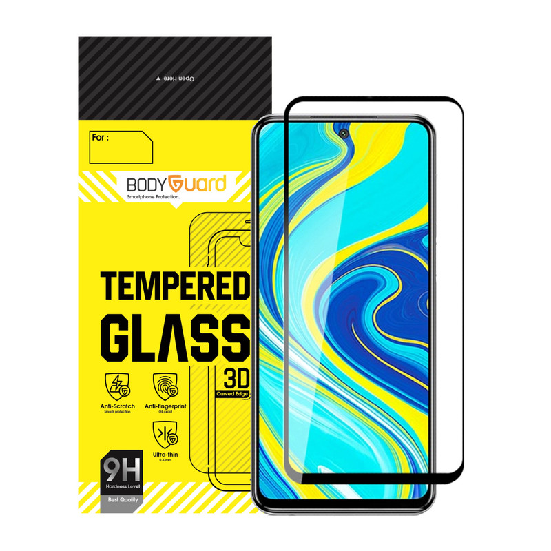 محافظ صفحه نمایش بادیگارد مدل FX مناسب برای گوشی موبایل شیائومی Redmi Note 9S