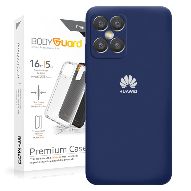 کاور بادیگارد مدل سیلیکونی مناسب برای گوشی موبایل آنر X8 4G