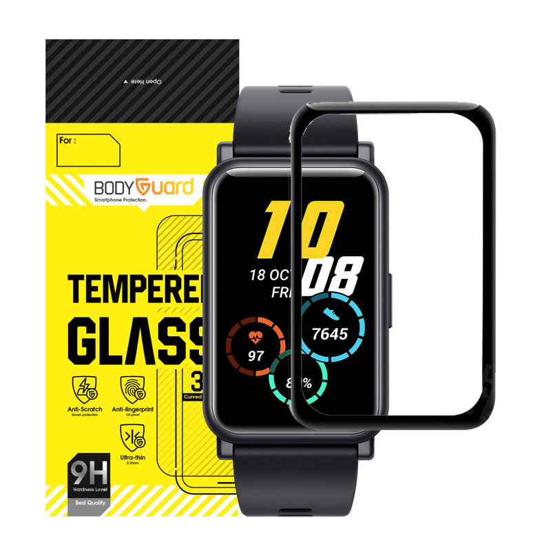 محافظ صفحه نمایش بادیگارد مدل PMMA مناسب برای مچ بند هوشمند Honor Watch ES