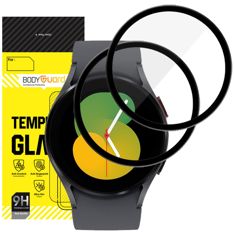 محافظ صفحه نمایش بادیگارد مدل PMMA مناسب برای ساعت هوشمند سامسونگ Galaxy Watch 5 40mm R905 بسته 2 عددی