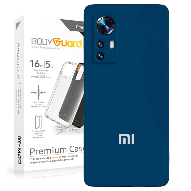 کاور بادیگارد مدل سیلیکونی مناسب برای گوشی موبایل شیائومی Mi 12 Lite