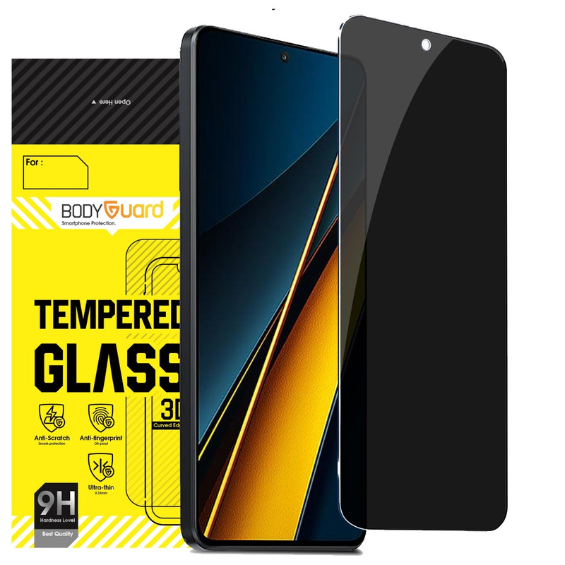 محافظ صفحه نمایش حریم شخصی بادیگارد مدل PX مناسب برای گوشی موبایل شیائومی Redmi Note 13 Pro 4G