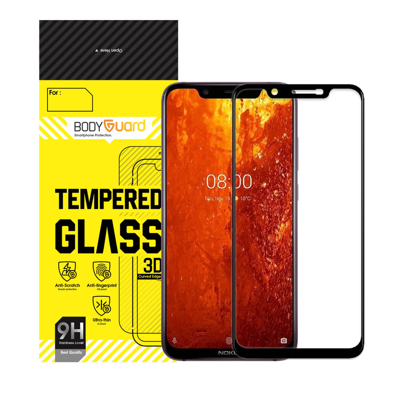 محافظ صفحه نمایش بادیگارد مدل FN مناسب برای گوشی موبایل نوکیا 7.1 Plus