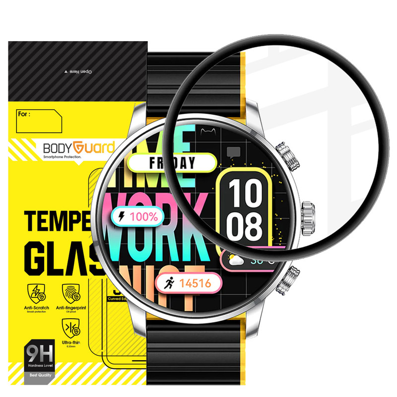 محافظ صفحه نمایش بادیگارد مدل PMMA مناسب برای ساعت هوشمند کیسلکت Kr2