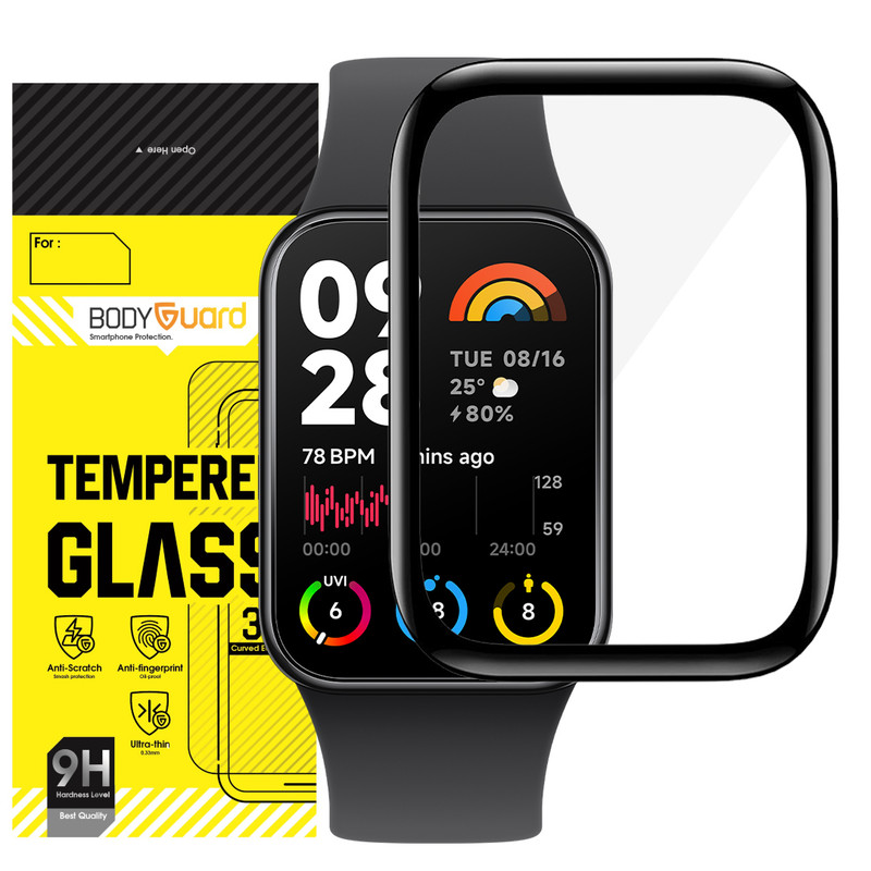 محافظ صفحه نمایش بادیگارد مدل PMMA مناسب برای ساعت هوشمند شیائومی Mi Band 8 Pro