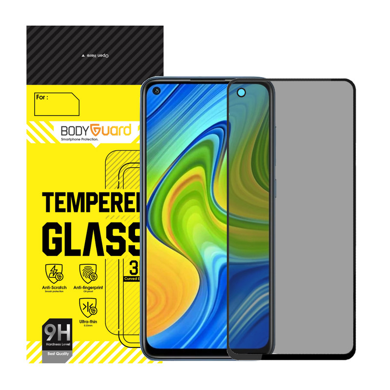 محافظ صفحه نمایش حریم شخصی بادیگارد مدل PX مناسب برای گوشی موبایل شیائومی Note 9 