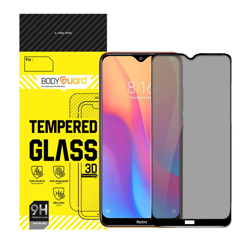 محافظ صفحه نمایش حریم شخصی بادیگارد مدل PX مناسب برای گوشی موبایل شیائومی Redmi 8