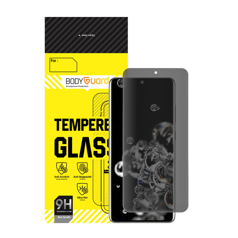 محافظ صفحه نمایش حریم شخصی بادیگارد مدل HydroGel مناسب برای گوشی موبایل سامسونگ Galaxy S20 Ultra