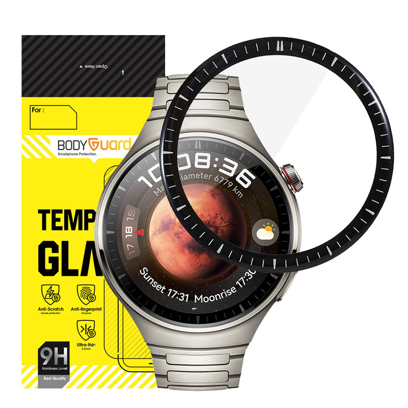 محافظ صفحه نمایش بادیگارد مدل PMMA مناسب برای ساعت هوشمند هوآوی Watch 4 Pro