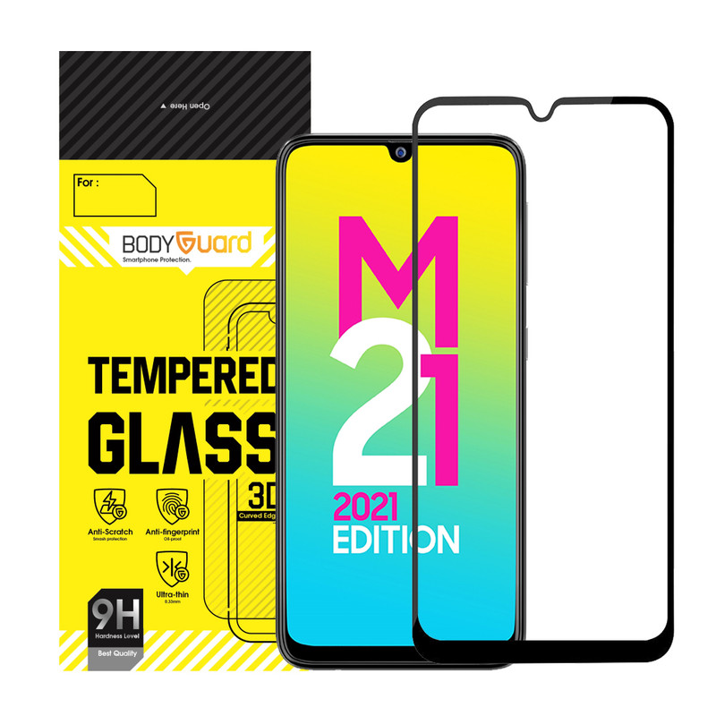 محافظ صفحه نمایش بادیگارد مدل FS مناسب برای گوشی موبایل سامسونگ Galaxy M21 2021