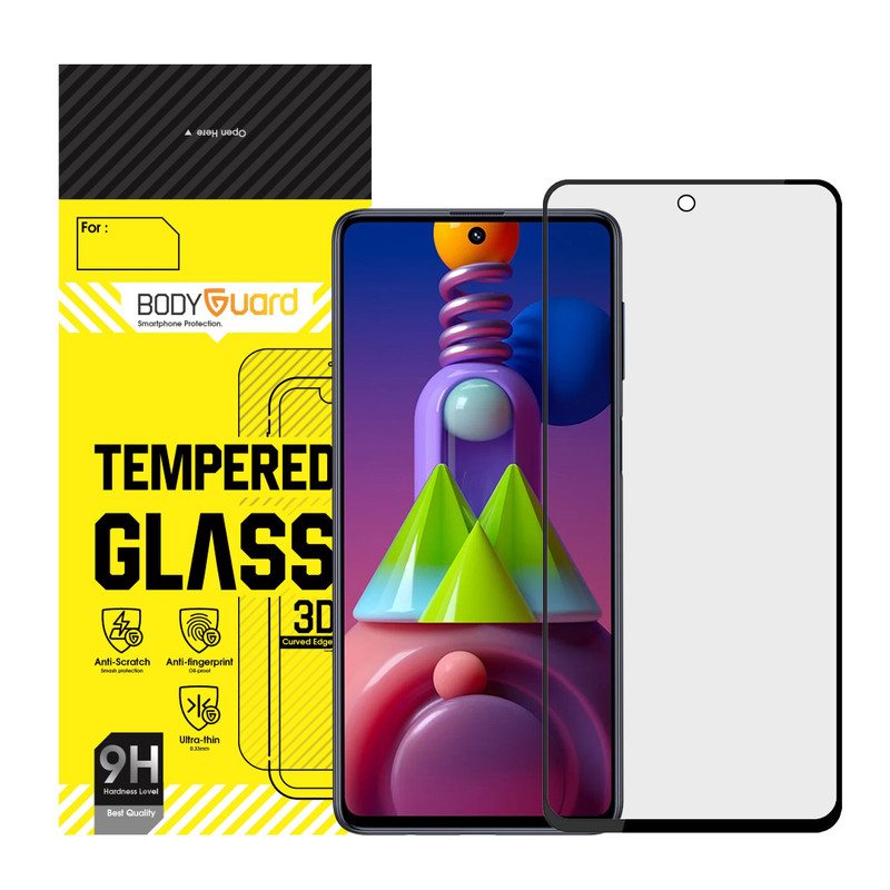 محافظ صفحه نمایش مات بادیگارد مدل MS مناسب برای گوشی موبایل سامسونگ Galaxy M51