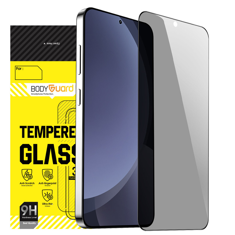 محافظ صفحه نمایش حریم شخصی بادیگارد مدل PS مناسب برای گوشی موبایل سامسونگ Galaxy S25 Edge