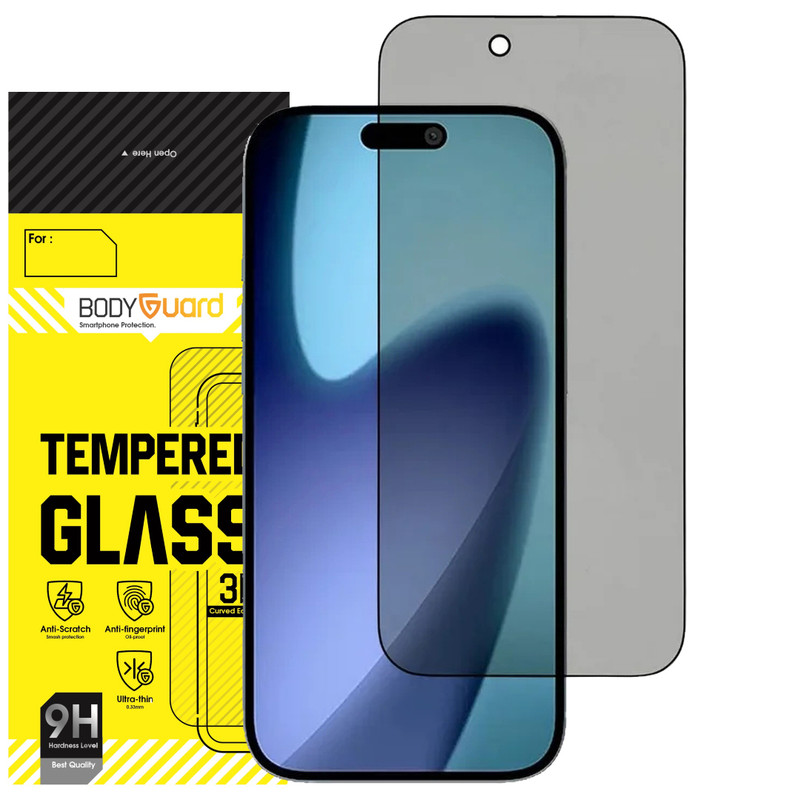 محافظ صفحه نمایش حریم شخصی بادیگارد مدل PiP مناسب برای گوشی موبایل اپل iPhone 17 Air