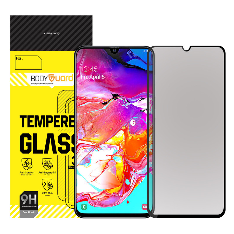 محافظ صفحه نمایش مات بادیگارد مدل MS مناسب برای گوشی موبایل سامسونگ Galaxy A70