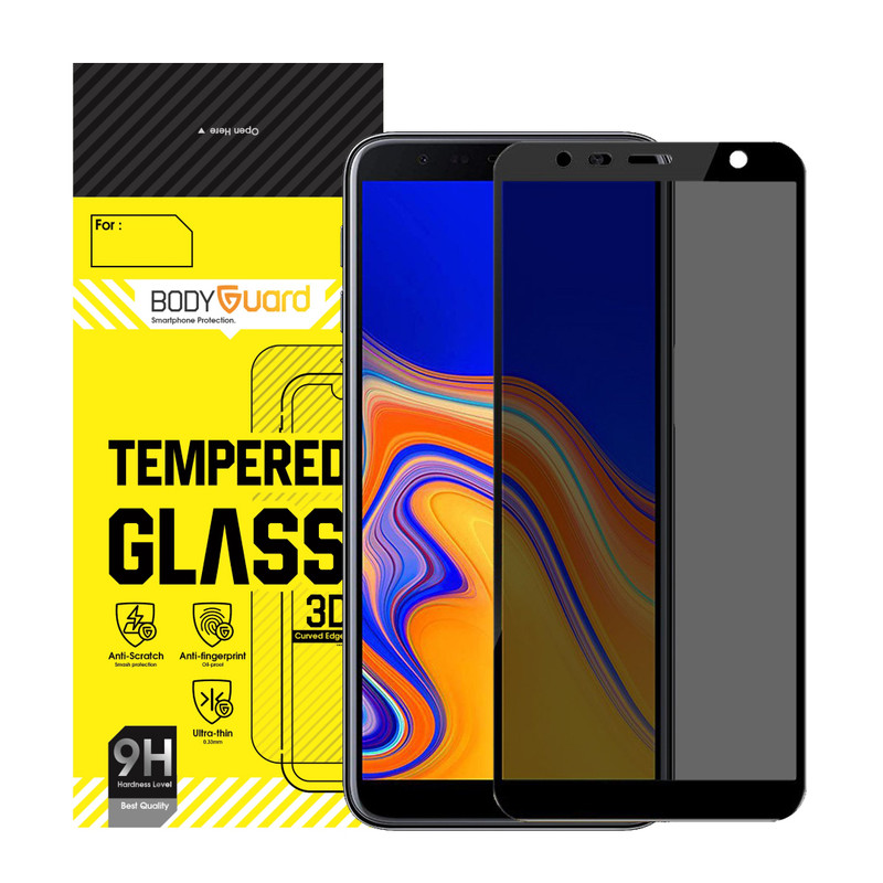 محافظ صفحه نمایش حریم شخصی بادیگارد مدل PS مناسب برای گوشی موبایل سامسونگ Galaxy J4