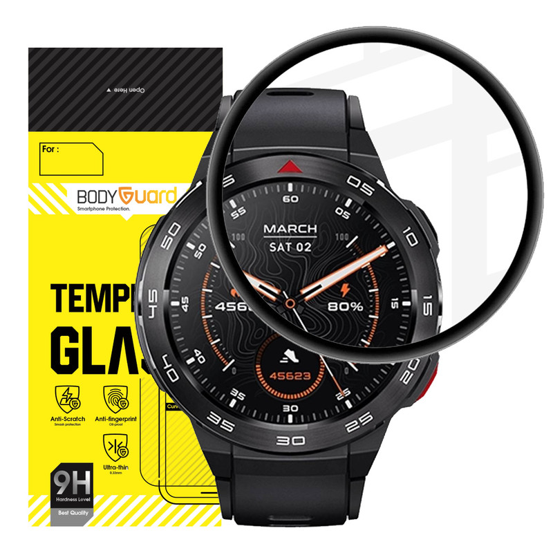 محافظ صفحه نمایش بادیگارد مدل PMMA مناسب برای ساعت هوشمند میبرو GS Pro