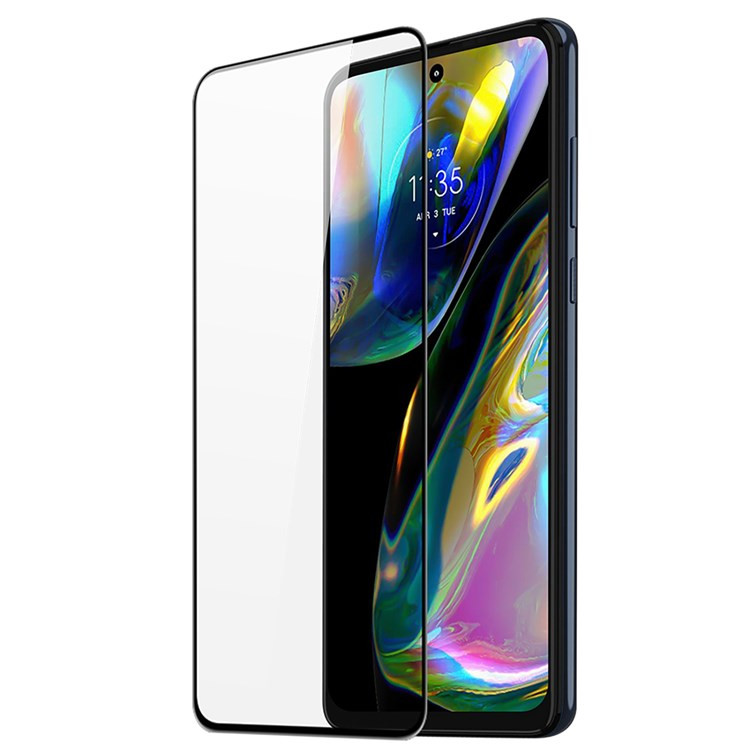 محافظ صفحه نمایش شیشه ای بادیگارد مدل FM مناسب برای گوشی موبایل موتورولا Moto G72