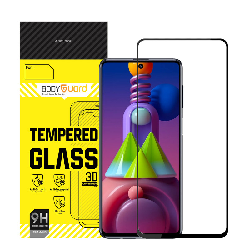محافظ صفحه نمایش بادیگارد مدل FS مناسب برای گوشی موبایل سامسونگ Galaxy M51