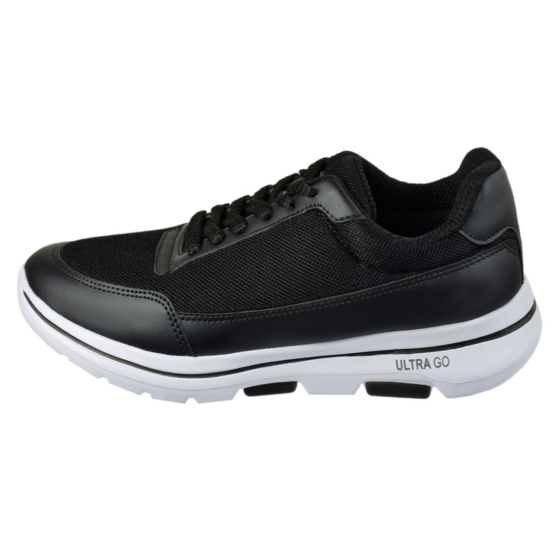 کفش پیاده‌روی مردانه شهرام طب مدل ULTRA GO BK.1924