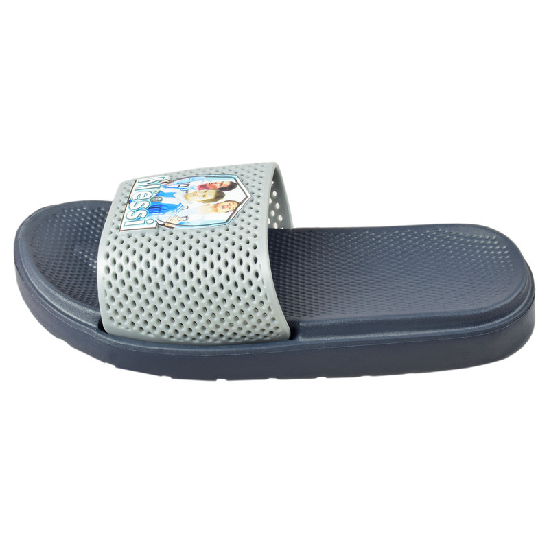 دمپایی پسرانه مدل لیونل مسی GRY.3729