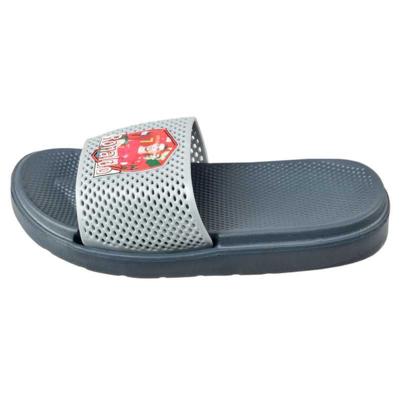 دمپایی پسرانه مدل کریستیانو رونالدو GRY.3730