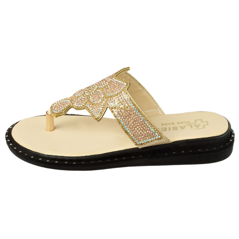 دمپایی لاانگشتی زنانه مدل خلیجی کد CR.4241