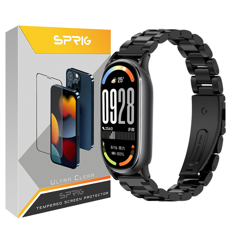 بند اسپریگ مدل 3Bead مناسب برای ساعت هوشمند شیائومی Mi Band 10