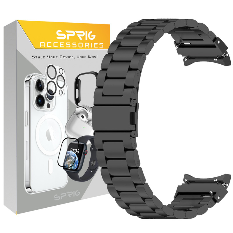 بند اسپریگ مدل 3BeadFit مناسب برای ساعت هوشمند سامسونگ Galaxy Watch 4 40mm/4 44mm/5 40mm/5 44mm/6 40mm/6 44mm/7 40mm/7 44mm 